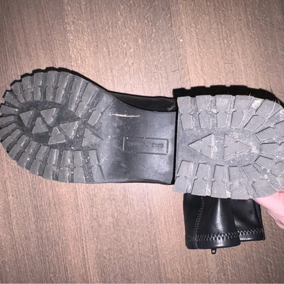 Call it Spring Chunky Black Ankle Boots - Picture 4 of 7